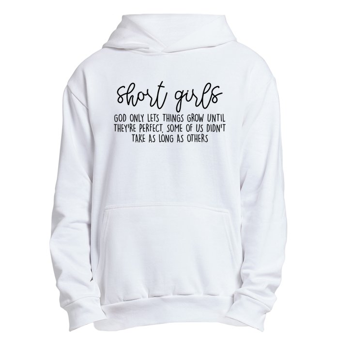 Short Girl Funny Fall Season Christian Urban Pullover Hoodie