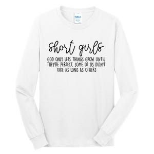 Short Girl Funny Fall Season Christian Tall Long Sleeve T-Shirt