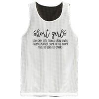 Short Girl Funny Fall Season Christian Mesh Reversible Basketball Jersey Tank