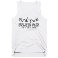 Short Girl Funny Fall Season Christian Tank Top