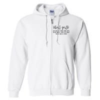 Short Girl Funny Fall Season Christian Full Zip Hoodie