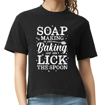 Soapmaking Gift For Soapmakers Makers Handmade Soap Making Gift Comfort Colors Boxy T-Shirt