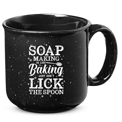 Soapmaking Gift For Soapmakers Makers Handmade Soap Making Gift 15oz Campfire Ceramic Mug