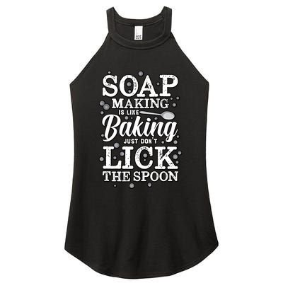 Soapmaking Gift For Soapmakers Makers Handmade Soap Making Gift Women's Perfect Tri Rocker Tank