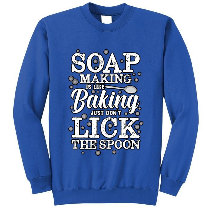 Soapmaking Gift For Soapmakers Makers Handmade Soap Making Gift Tall Sweatshirt