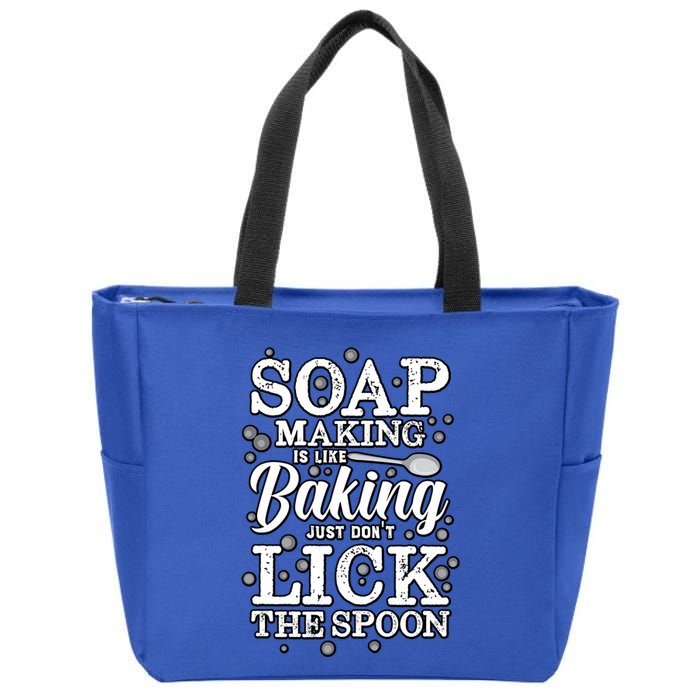 Soapmaking Gift For Soapmakers Makers Handmade Soap Making Gift Zip Tote Bag
