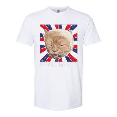 Stable Genius Funny Cat Meme President Softstyle CVC T-Shirt