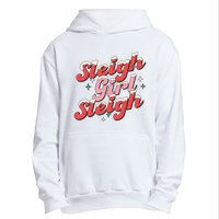 Sleigh Girl Funny Christmas Holiday Urban Pullover Hoodie