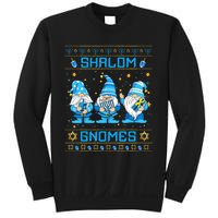 Shalom Gnomes Funny Ugly Hanukkah Sweater Chanukah Sweatshirt