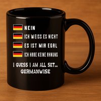 Speaking German Funny Deutsch Student German Language 11oz C Handle Ceramic Mug