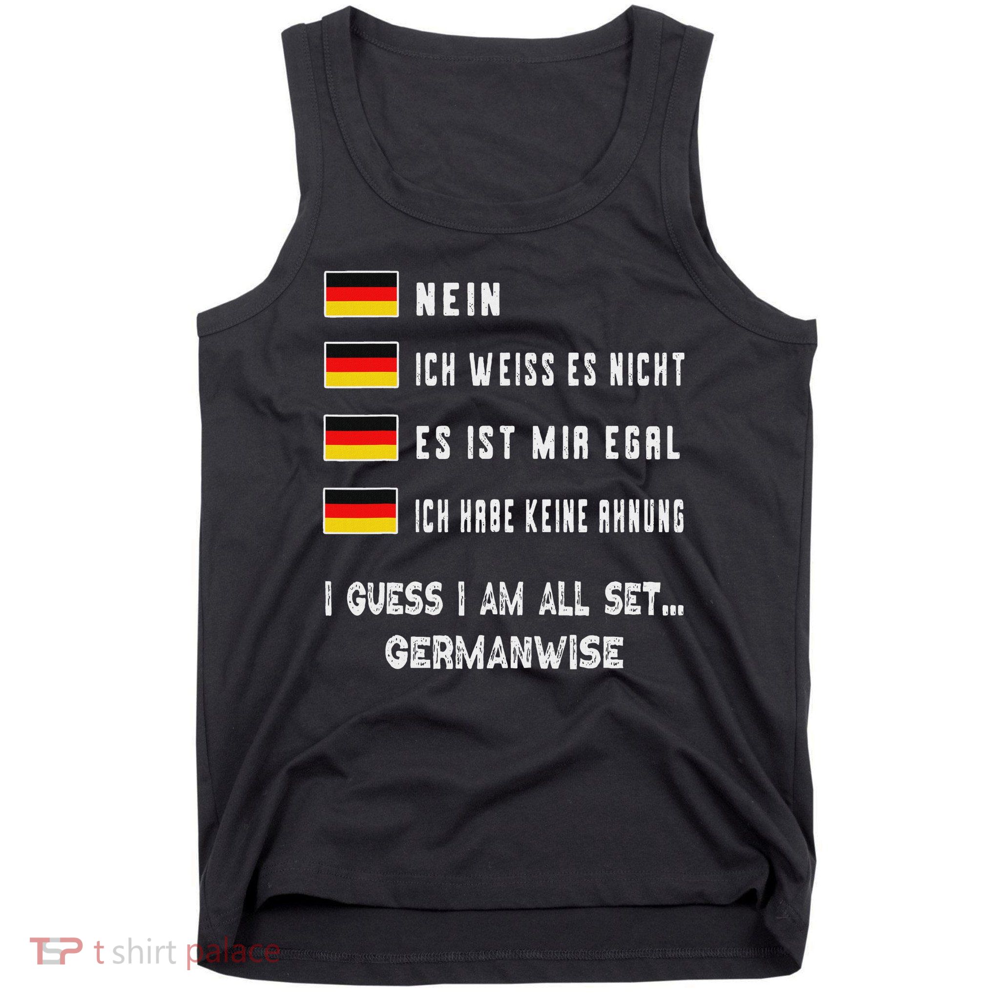 Speaking German Funny Deutsch Student German Language Tank Top