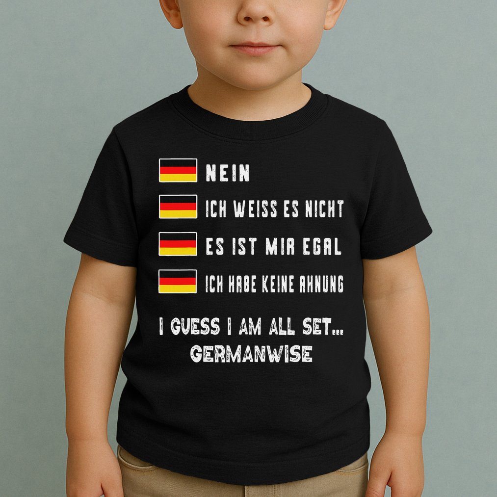 Speaking German Funny Deutsch Student German Language Toddler T-Shirt