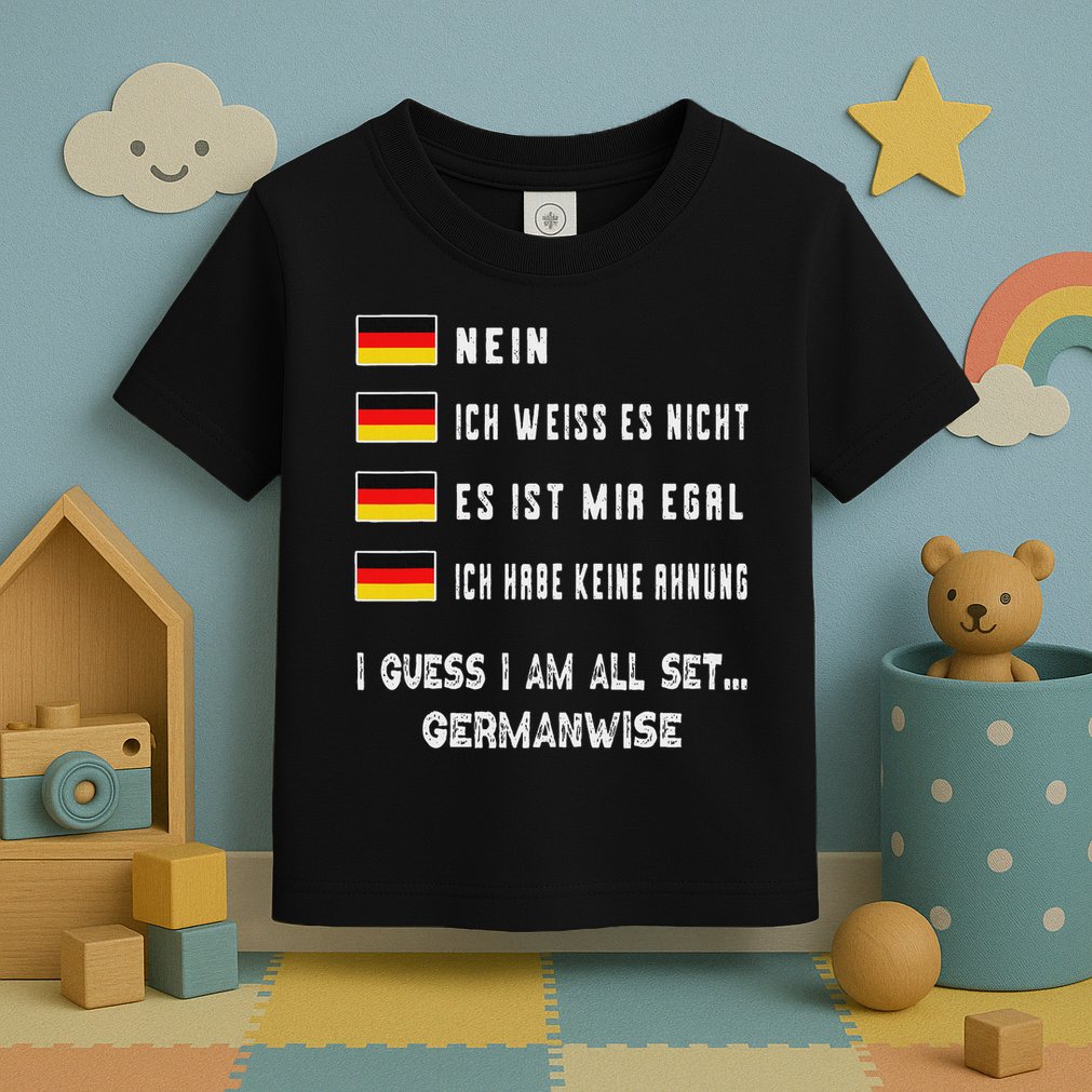 Speaking German Funny Deutsch Student German Language Toddler T-Shirt