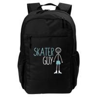Skater Guy Funny Skates Ice Skating Boy Figure Skaters Backpack
