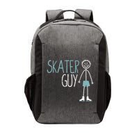 Skater Guy Funny Skates Ice Skating Boy Figure Skaters Vector Backpack