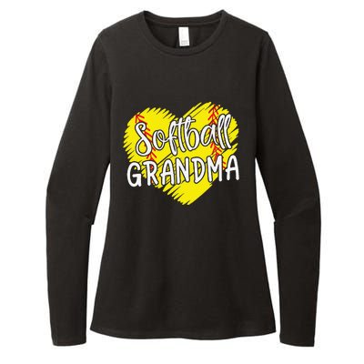 Softball Grandma For Women Baller Grandma Mother's Day Womens CVC Long Sleeve Shirt