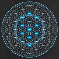 Sacred Geometry Flower Of Life With Kabbalah Tree Cool Comfort Performance Bucket Hat