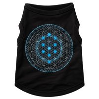 Sacred Geometry Flower Of Life With Kabbalah Tree Doggie Tank