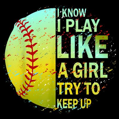 Softball Gift For Girls T-Shirt