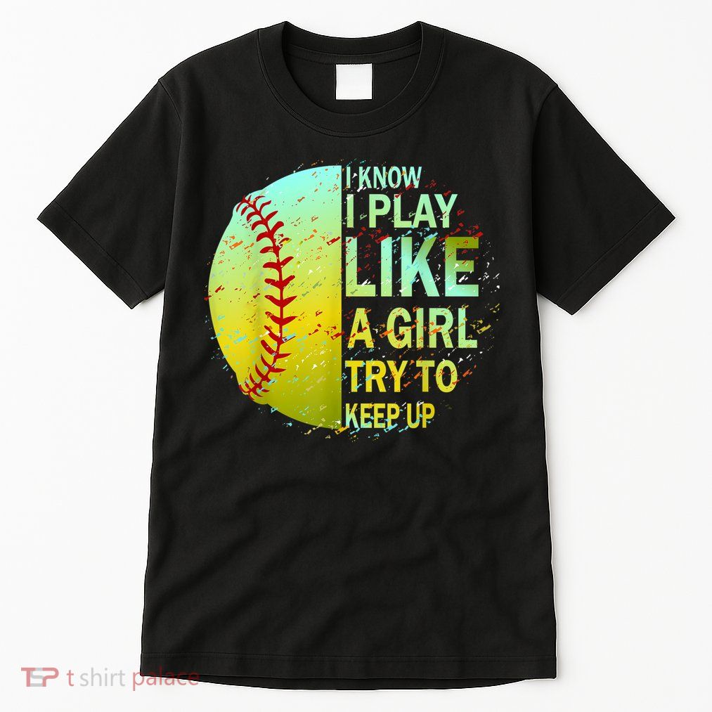 Softball Gift For Girls Tall T-Shirt
