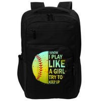 Softball Gift For Girls Impact Tech Backpack