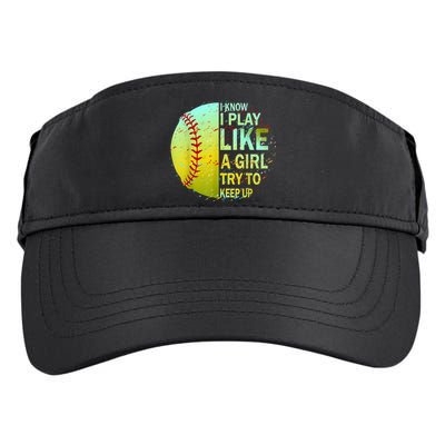 Softball Gift For Girls Adult Drive Performance Visor