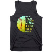 Softball Gift For Girls Tank Top