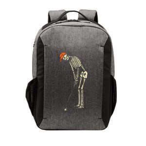 Skeleton Golf Funny Halloween Golfing Sports Golfer Vector Backpack