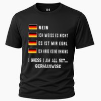 Speaking German Funny Deutsch Student German Language Cooling Performance Crew T-Shirt