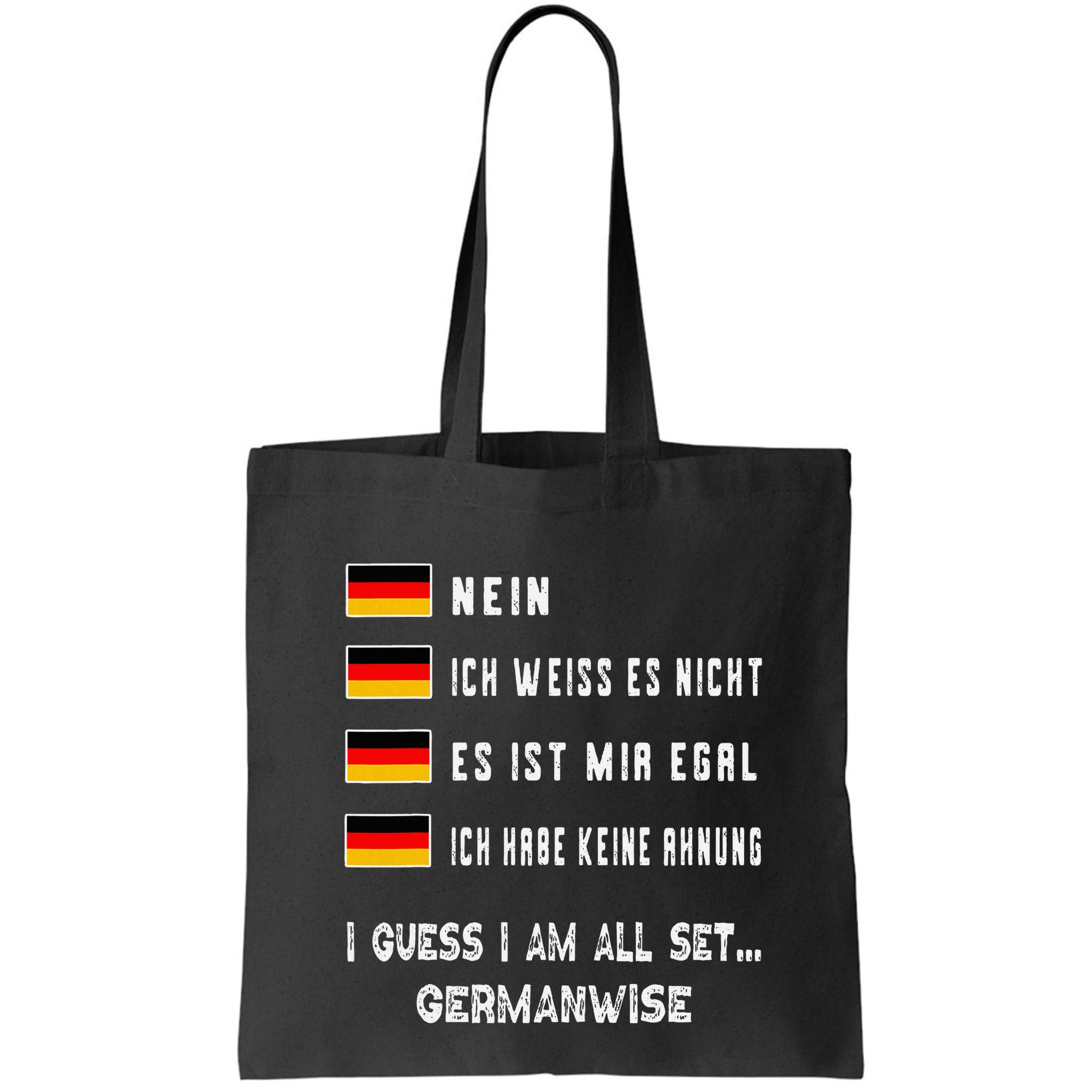 Speaking German Funny Deutsch Student German Language Bag
