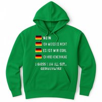 Speaking German Funny Deutsch Student German Language Hoodie