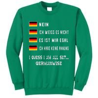 Speaking German Funny Deutsch Student German Language Sweatshirt