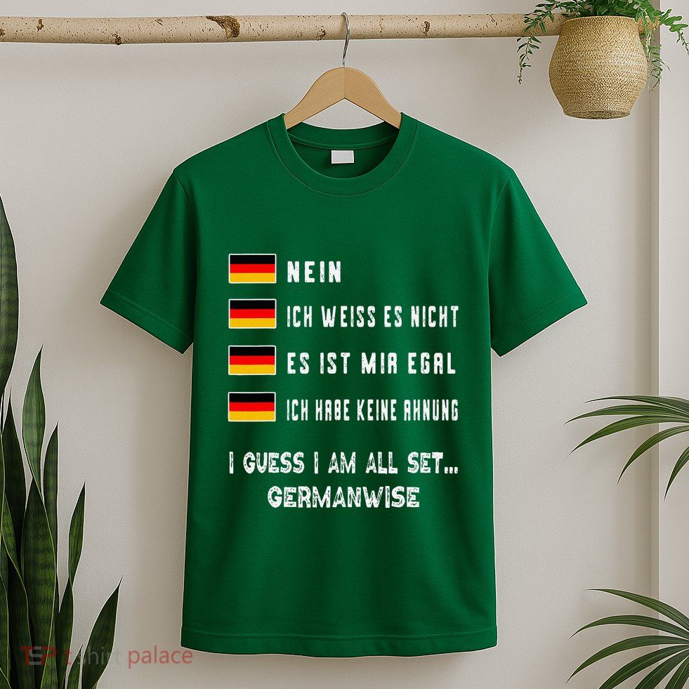 Speaking German Funny Deutsch Student German Language T-Shirt