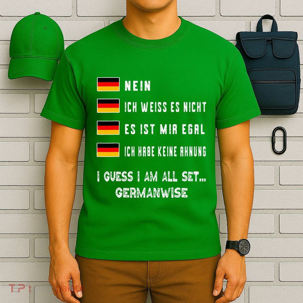 Speaking German Funny Deutsch Student German Language T-Shirt