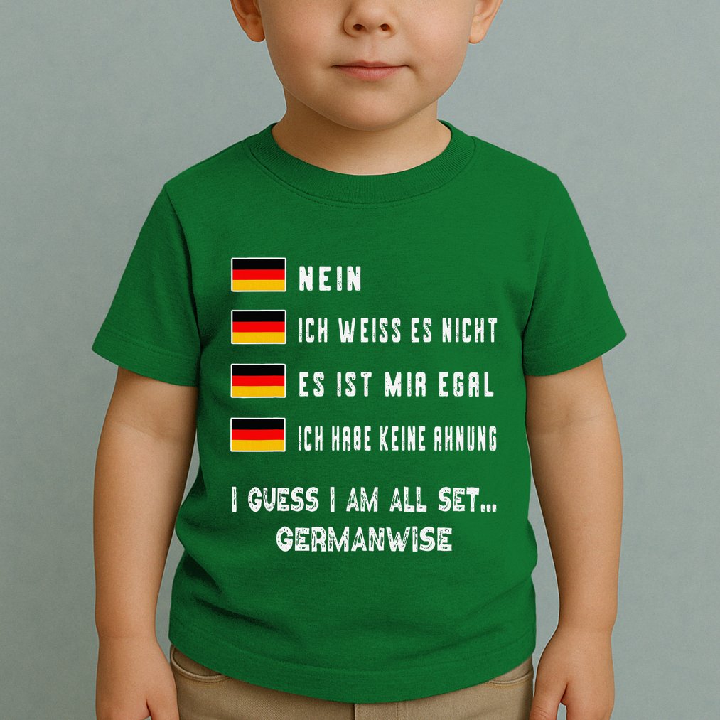 Speaking German Funny Deutsch Student German Language Toddler T-Shirt