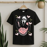 Scary Ghost Face Phone Ghostface Calling T-Shirt