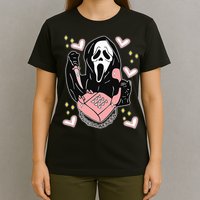 Scary Ghost Face Phone Ghostface Calling T-Shirt