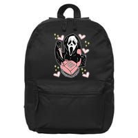 Scary Ghost Face Phone Ghostface Calling 16 in Basic Backpack