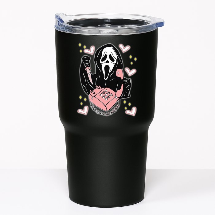 Scary Ghost Face Phone Ghostface Calling Tumbler