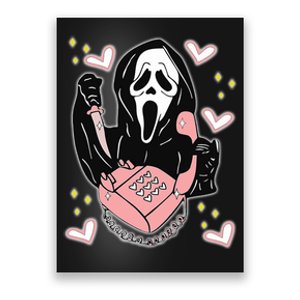 Scary Ghost Face Phone Ghostface Calling Poster