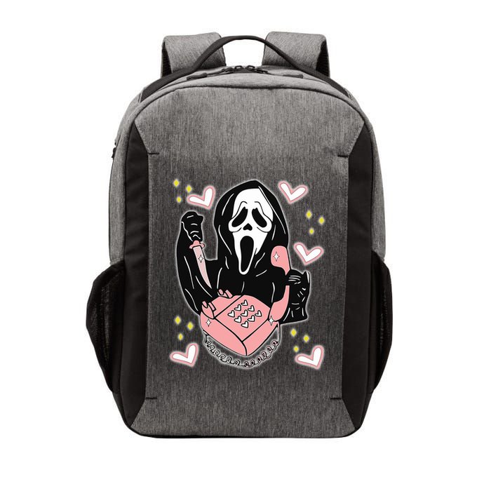 Scary Ghost Face Phone Ghostface Calling Vector Backpack