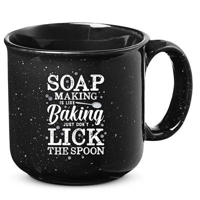 Soapmaking Gift For Soapmakers Makers Handmade Soap Making Gift 15oz Campfire Ceramic Mug