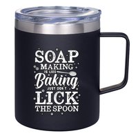 Soapmaking Gift For Soapmakers Makers Handmade Soap Making Gift 12oz Stainless Steel Coffee Mug