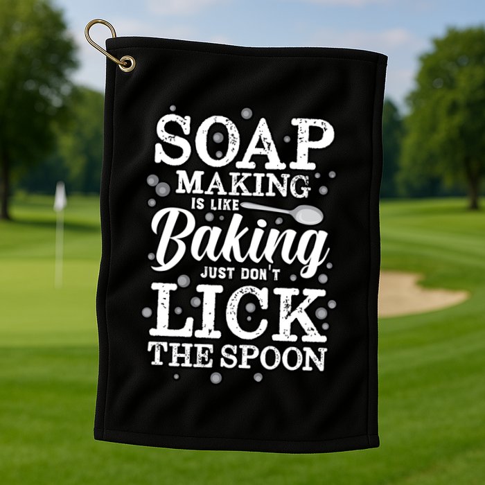 Soapmaking Gift For Soapmakers Makers Handmade Soap Making Gift Golf Towel