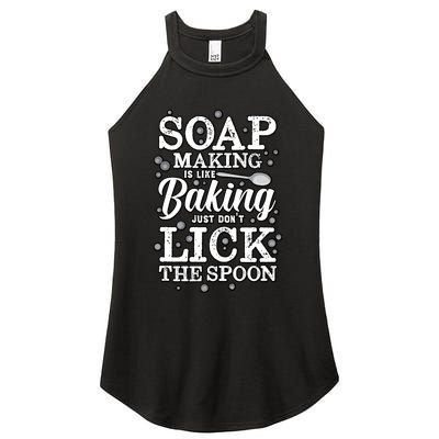 Soapmaking Gift For Soapmakers Makers Handmade Soap Making Gift Women's Perfect Tri Rocker Tank