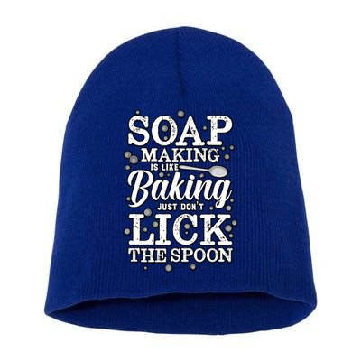 Soapmaking Gift For Soapmakers Makers Handmade Soap Making Gift Short Acrylic Beanie