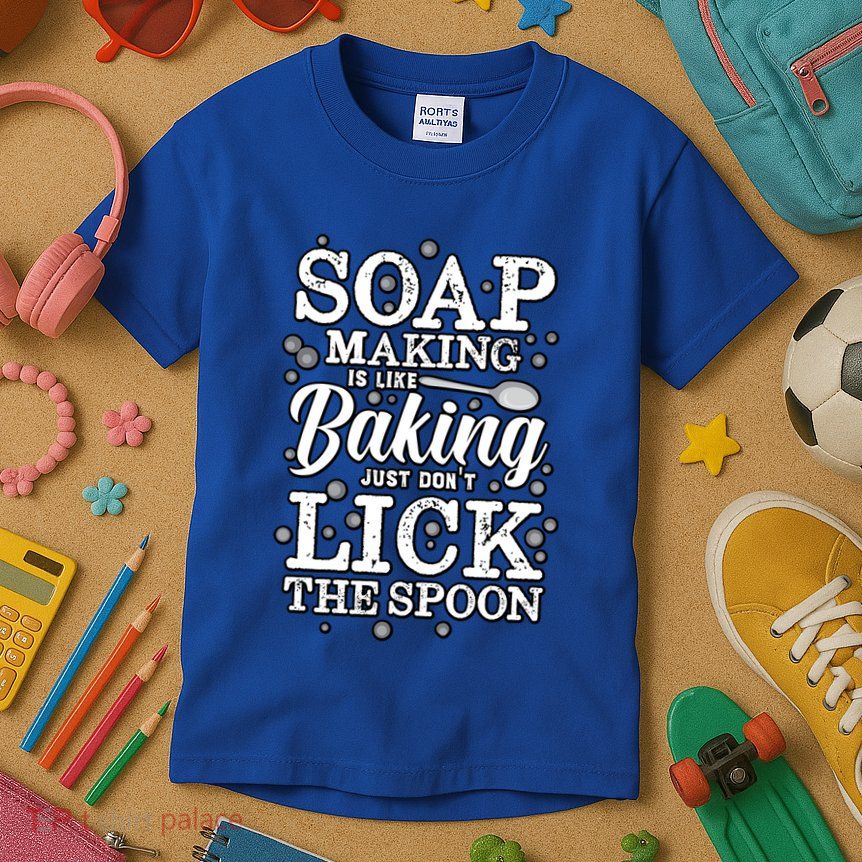 Soapmaking Gift For Soapmakers Makers Handmade Soap Making Gift Kids T-Shirt