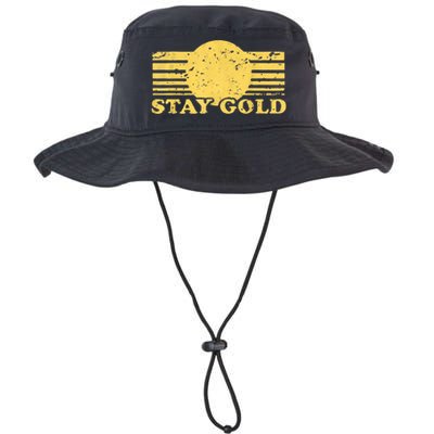 Stay Gold Funny Saying Graphic Gift Legacy Cool Fit Booney Bucket Hat