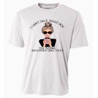 Sobriety Gifts For Women Doing Recovery Girl Stuff AA NA Cooling Performance Crew T-Shirt