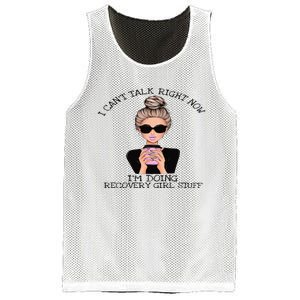 Sobriety Gifts For Women Doing Recovery Girl Stuff AA NA Mesh Reversible Basketball Jersey Tank